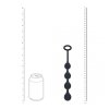 Waterdrop Silicone Anal Balls - S - 20mm - Black